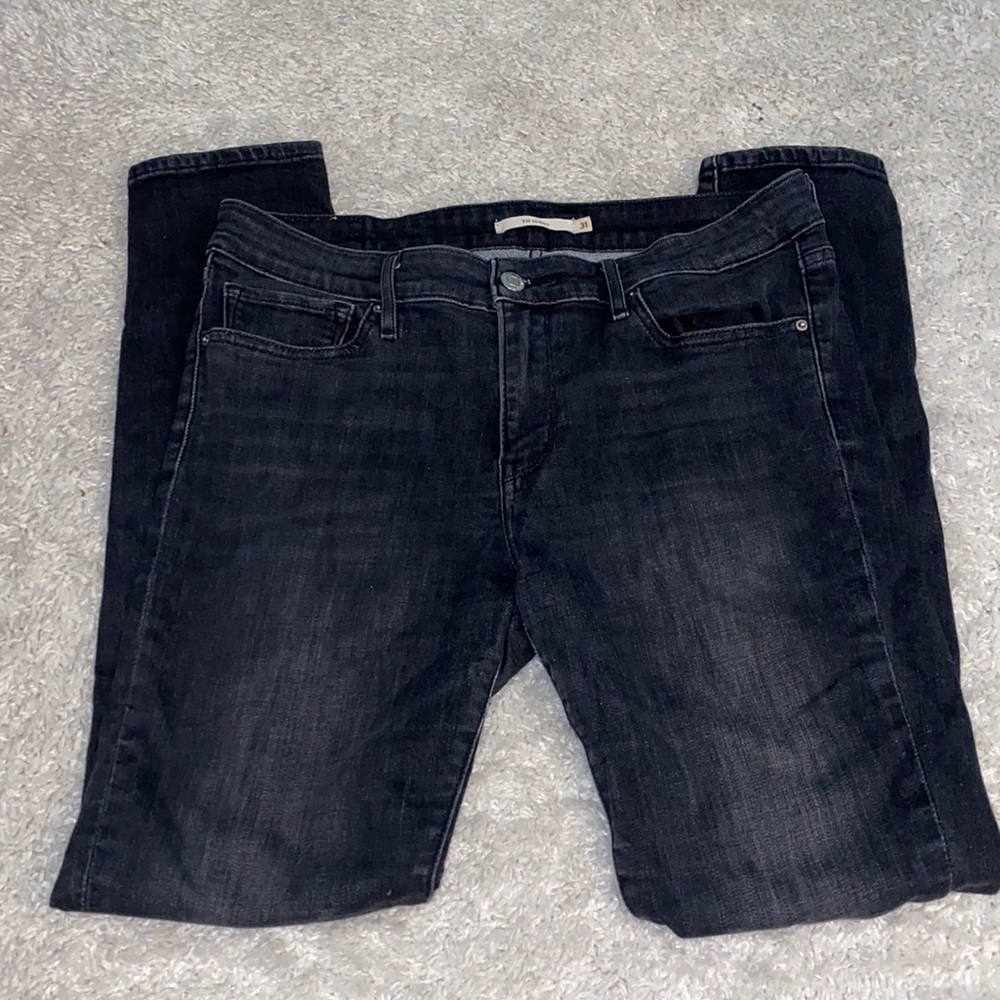 Dark grey skinny jean Levi’s